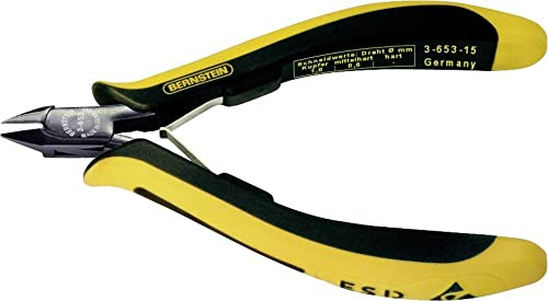 Bernstein EUROline-Conductive 3-653-15 ESD Seitenschneider mit Facette 120mm