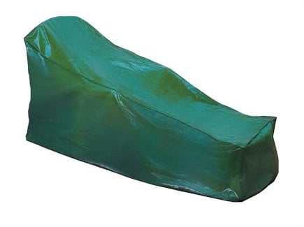 Rayen 6383.20 Housse pour chaise longue de jardin en polyéthylène - sangle d’ajustement - coloris vert - 76 x 72 x 190 cm