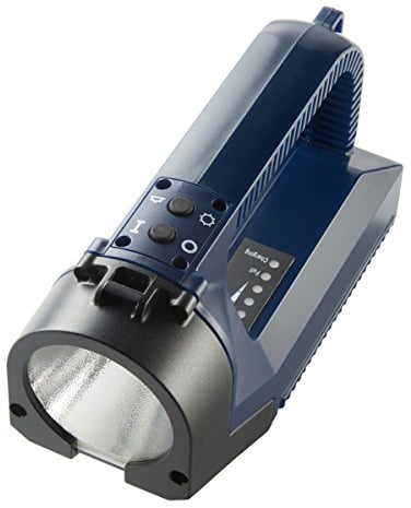 ivt LED Handscheinwerfer PL-830, Hauptlicht 3W Power LED und Wegelicht 6 SMD LEDs, 1,6 Ah Li-Ion-Akku, staub- und wasserdicht IP67, Notlichtfunktion, 5 Leuchtmodi