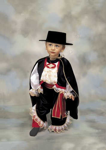 ciao 14650 costume zorro 1/2 cavaliere nero
