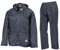 Result Herren Regenanzug bestehend aus Regenjacke und Regenhose, wasserdicht S,Marineblau