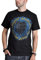 Herr der Ringe Ring der Macht T-Shirt großes Der Eine Ring Frontprint Baumwolle schwarz - XXL