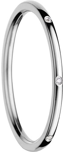 BERING Damen-Ringe Edelstahl