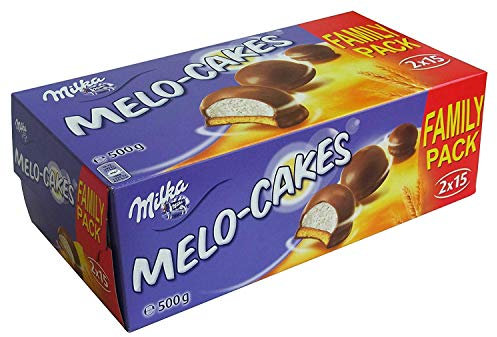 Milka - Melo-Torte, 1 Confezione - 500 G, Rivestimento Al Cioccolato Al Latte Apline