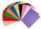 ewtshop® Bastelfilz, 20 Blatt im Format 30 x 20 cm, Filzplatten in 10 verschiedenen Farben für Bastelarbeiten, DIY und Nähen