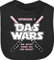 Shirtracer Baby Lätzchen - Zur Geburt - Das Wars Jetzt habe ich die Macht - Unisize - Schwarz - babyparty geschenk geschenke für babys born sprüche babylätzchen babygeschenk mädchen