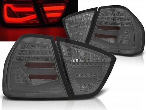 LED Lightbar Rückleuchten in smoke für BMW E60 07.2003-02.2007