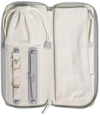 Stackers Pebble Grey Jewellery Roll