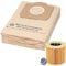 McFilter I 10 sacs à poussière et 1 filtre, compatibles avec les aspirateurs Kärcher A2604, A2204, A2254, A2200, A2201, A2206, A2231, A2236, A2251, A2500, A2504, A2534, A2554, A2654, A2656, A2675.