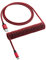 CableMod Classic Coiled Keyboard Cable - Spiralkabel für Tastatur USB C auf USB Typ A - Gaming Tastaturkabel 1,5m Lange - Hohe Lebensdauer - Rot