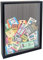 FramePro Reise-Schattenbox, schwarz, 28 x 35 cm, mit Schlitz, Filmreise, Sportveranstaltungen, Konzert, Tickets, Trinken, Bierdeckel, Erinnerungsbox