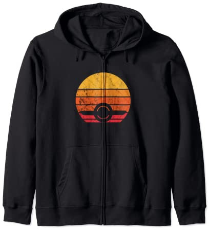 Retro Sunset Onewheel Float Monowheel Elektrisches Skateboard Kapuzenjacke