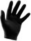 GrowPRO Nitrilhandschuhe schwarz 100 Stück, Einweghandschuhe Latexhandschuhe (Large)