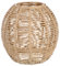 Healvian Lampenschirm Stehlampe Boho Rattan Lampenschirm Pendelleuchte Rattan Rattan Gewebt Korb Lampenschirm für Tischlampe Deckenleuchten Hängelampen Wandlampe Stehlampe Lampe
