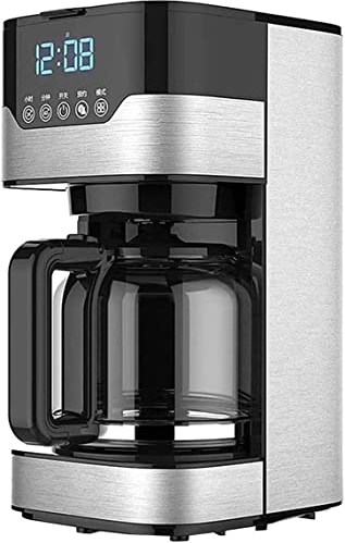 ARTSZY Coffee Maker,Automatic Coffee Machines,Small Brew Coffee Machine with Glass Carafe Pot,Automatic Start and Shut Off,Warming Plate