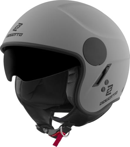 Bogotto H595 SPN Jethelm, grau matt, M