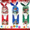 YeahBoom 60 Stücke Weihnachten Geschenkbeutel - 3 Design Geschenktüten, Hasen Ohren Candy Tüten, Cookie Beutel, Partytüten, Treat Tasche