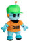 Stumble Guys Serie 2 | 30,5 cm kuschelige Plüschfreunde | Sammeln Sie alle 4 ikonischen Charaktere, weiche und kuschelige Spiel-Plüschtiere (Roboter-Typ)