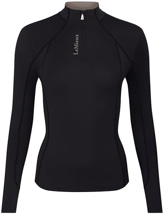 LeMieux Classique Womens Long Sleeve Base Layer - Benetton Blue
