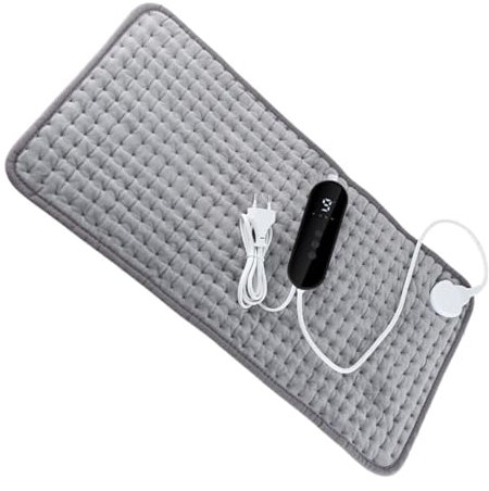 WRITWAA Elektrisches Heizkissen Mit Einstellbarer Temperatur Tragbares Wärmekissen Für Rücken Und Menstruationsbeschwerden Waschbares Heizkissen Für Körperentspannung