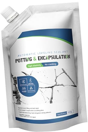 Pegamento para sellado de grietas de cemento autonivelante de hormigón, pasta de unión de pared de secado rápido, adhesivo de reparación impermeable para huecos de conducción, adhesivo de sellado de