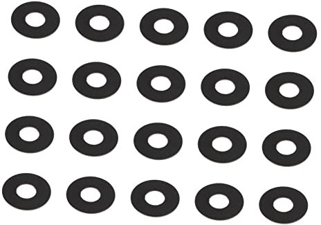 40Piezas Tornillos de Arandelas de Hierro Arandelas para Fijación de Muebles Alta Confiabilidad y Resistencia Abrasión para Electrodomésticos y Bricolaje