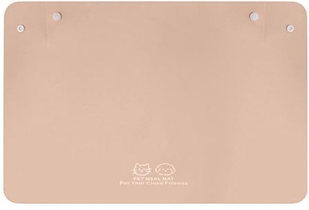 Pet Food Mat Easy Clean Raised Edge Waterproof No Stains | Pet Food Water Bowl Mat for Home Dorm Bedroom Living Room Balcony