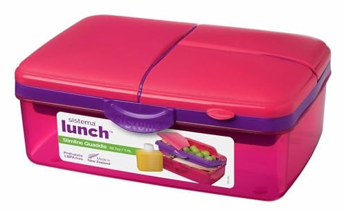 Sistema Mittagessen-Träger pp 4 Abteile m/Flasche lt1,5