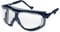 Uvex Uvex 9175/260 blau Rahmen, transparent Aufsicht Objektiv, Klar/Blau/Grau