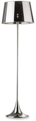 Ideal Lux London PT1 Bodenleuchte, Metall, Chrom