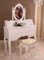 Königlicher Boudoir Schminktisch mit Hocker für die echte Diva Vintage ALG010 Palazzo Exclusive