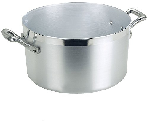 Pentole Agnelli Family Casseruola Alta, Alluminio, Grigio, 34 cm