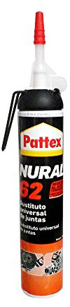Pattex Nural 62 sustituto universal de juntas, color negro, 100 ml