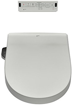 American Standard 8012A70GRC-415 Heated Shower Toilet Bidet Seat with Remote Control + Dual Nozzle, White
