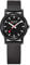 Mondaine - Essence MS1.32120.RB - Herren und Damen Uhr 32mm - Bahnhofsuhr in Schwarz schwarzem Armband aus recycelten Rohstoffen - 30m Wasserdicht nachhaltig - Hergestellt in der Schweiz