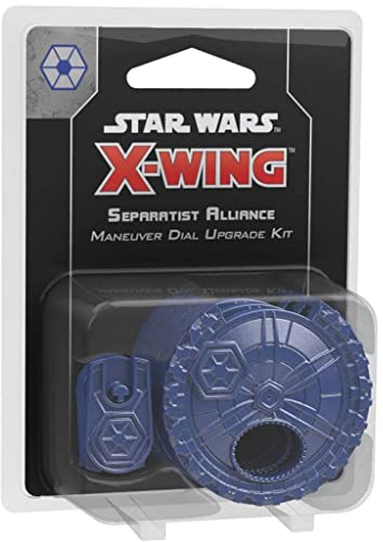 Fantasy Flight Games, Star Wars X-Wing Second Edition: Star Wars X-Wing: Separatist Alliance Maneuver Dial Upgrade Kit, Miniature Game, 2 Players, Ages 14+ Years, 45+ Minutes Playtime