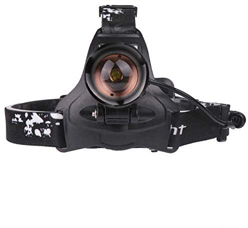 Lámpara Camping Lámpara de cabeza led lámpara de pesca faro potente Led faro Zoom cabeza linterna linterna para acampar