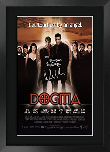 HWC Trading FR A3 Dogma Ben Affleck, Matt Damon Geschenke Geduckter Poster Signiertes Autogramm Foto für Fans von Film Memorabilien - A3 Framed