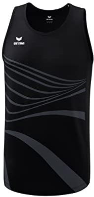 Erima Herren Racing 2.0 Funktionelles Singlet (8282304), schwarz, M