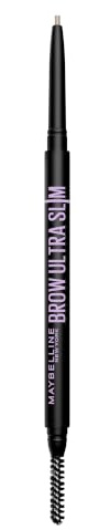 Maybelline Express Brow - Pinceau de maquillage ultra fin - Avec pointe de précision et Spoolie - Pour sourcils définis - Taupe - 1 point