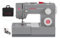 Singer Nähmaschine Heavy Duty 4432 mit Maschinentasche und Overlockfuß CUCIREONLINE in Grau aus Metall