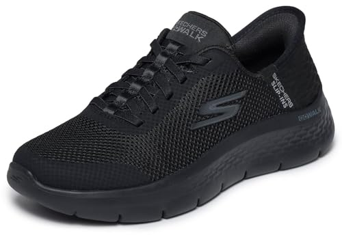 Skechers Women's Go Walk Flex Grand Entry, Black, 6.5 UK Wide