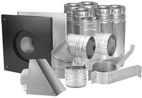 DURAVENT 4 Pellet Vent KIT Stainless