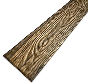 Deccart - Deckenplatten - Deckenpaneele - Deckenverkleidung - 3D-Prägung - 3d Wandpaneele - Wandpaneele - Wandverkleidung -Verkleidung - 20m2 - dunkles Brett - P4-13
