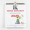 Heinz Erhardt - Literarischer Wochenkalender 2025 - Lappan-Verlag - Wandkalender mit Gedichten von Heinz Erhardt und Illustrationen von Melanie Garanin - 21 cm x 24 cm
