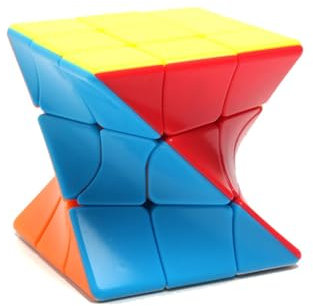 Twist Skewb Cube 3x3 Speed Cube Stickerelss Magci Cube Teaser Cerebrali 3D Puzzle per Principianti e Amanti del Cubo
