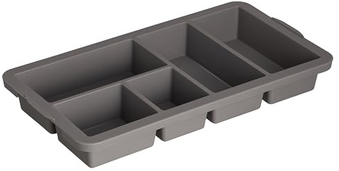 IDEA HOME Schubladen Organizer, Drawer Organizer, Schrank Organizer, Organizer aus Kunststoff, passt in den Behälter FLEXISTORE IH 5/8L