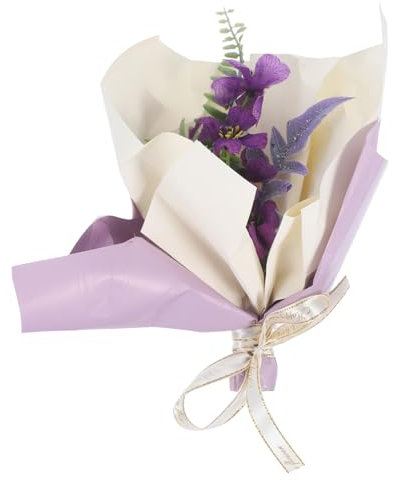 GARVALON Bouquet Artificiali per Decorazioni da Sposa Faux per Vasi e Centrotavola Realistico Facile da Resistente Allo Sbiadimento per Interni Ed Esterni Atmosfera e Dolce e Feste