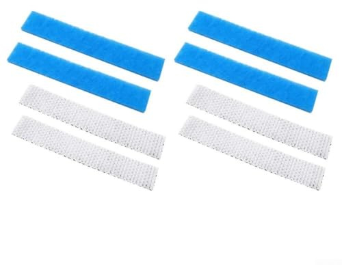 Set di filtri split per condizionatore d'aria in spugna ad alta densità, pre filtro compatibile con General FA16 FA16 2 K9315361042 per aria interna pulita e sana 6 (8 pezzi)
