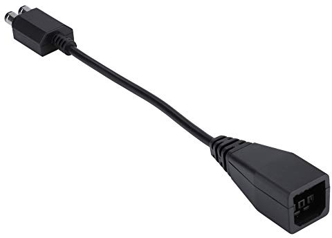 Naroote Convertisseur Slim 360, Câble de Transfert d'alimentation AC Durable pour Manettes de Remplacement, Adaptateur Facile à Utiliser pour Ventilateurs 360 Slim, Matériau ABS